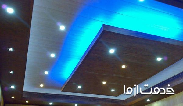 اجرت نصب سقف کاذب pvc